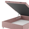 Base Box Bau Casal Ravena (43x138x188cm) Turkey Rose - Casa Giulia