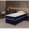 Colchão Mola Ensacada Solteiro 22x88x188cm Netuno Azul - Casa Giulia