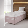 Colchão Espuma Ortopédico Solteiro 34x88x188cm  Marte Rose - Casa Giulia