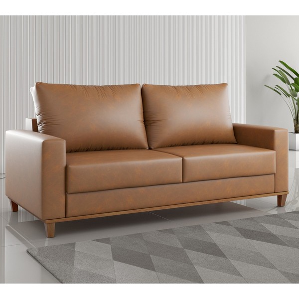 Estofado Living 3 Lugares Gael 1,80m Corano Durango - Casa Giulia