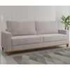 Estofado Living 4 Lugares 2,2m Columbia Linhão Giz - Casa Giulia