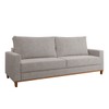 Estofado Living 4 Lugares 2,2m Columbia Linhão Giz - Casa Giulia