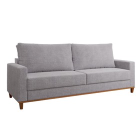 Estofado Living 4 Lugares 2,2m Columbia Linhão Juta - Casa Giulia