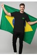 Camiseta Brasil - Preto