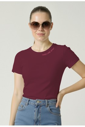 Camiseta Baby Look - Amaranth