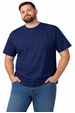 Camiseta Bordado - Azul Marinho