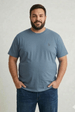 Camiseta Bordado - Cinza Escuro