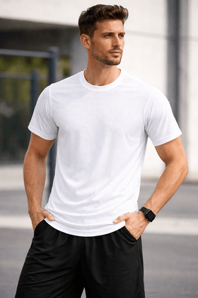 Camiseta Dry Fit Weller Logo - Branco