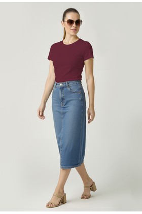 Camiseta Baby Look - Amaranth