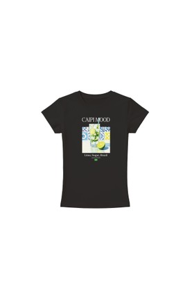 Camiseta Baby Look - Preto