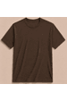 Camiseta Masculina Textura S/E - Marrom