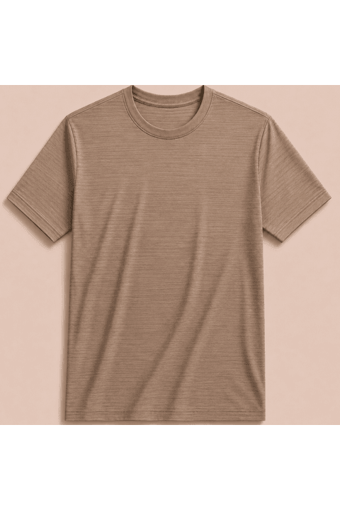 Camiseta Masculina Textura S/E - Mocha Moussi