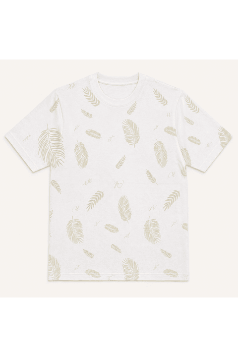 Camiseta Full Print - Branco