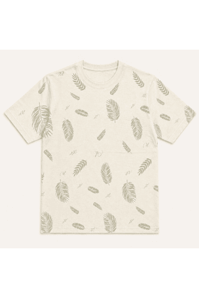 Camiseta Full Print - Off White