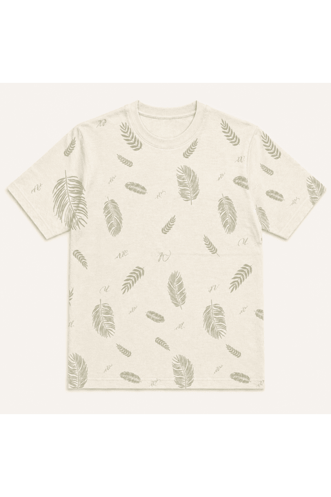 Camiseta Full Print - Off White