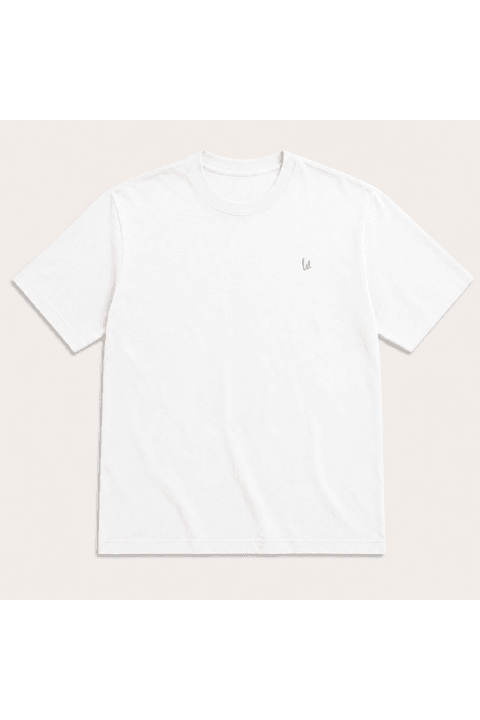 Camiseta Bordado - Branco