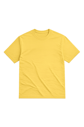 Camiseta Lisa Weller S/E - Amarelo
