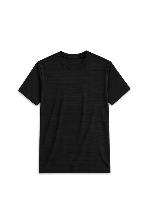 Camiseta Masculina Textura S/E - Preto
