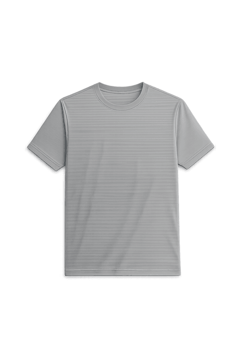 Camiseta Masculina Textura S/E - Cinza