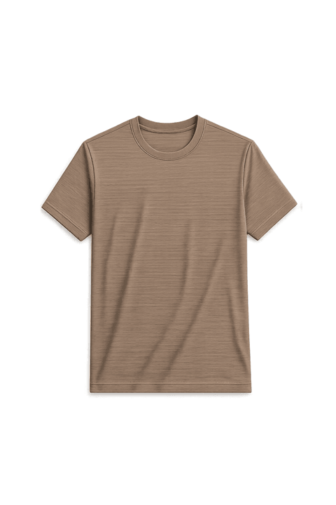 Camiseta Masculina Textura S/E - Mocha Moussi
