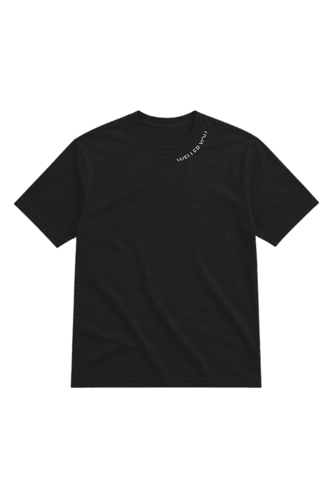 Camiseta Estampada - Preto