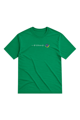 Camiseta Brasil - Verde Bandeira