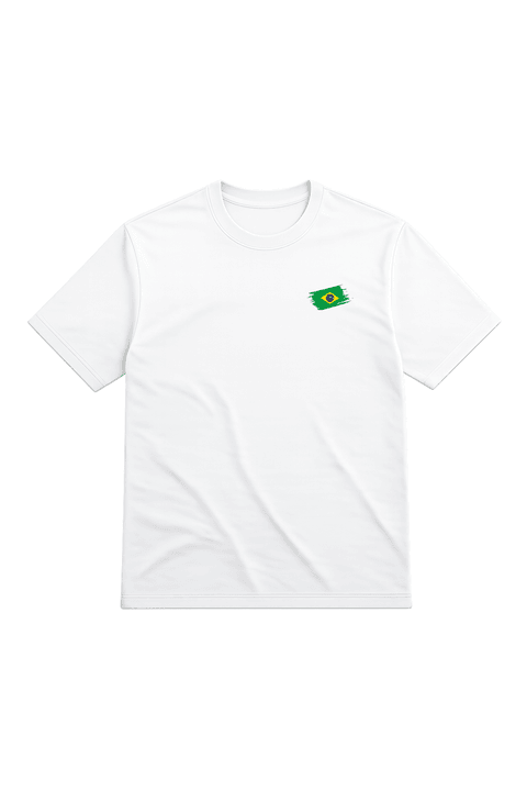 Camiseta Brasil - Branco