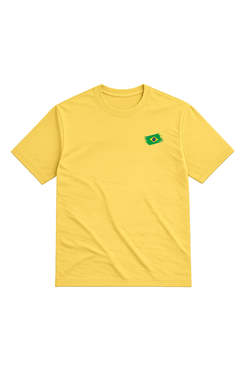 Camiseta Brasil - Amarelo