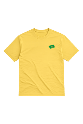 Camiseta Brasil - Amarelo