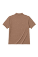 Camiseta Polo Manga Curta - Mocha Mousse