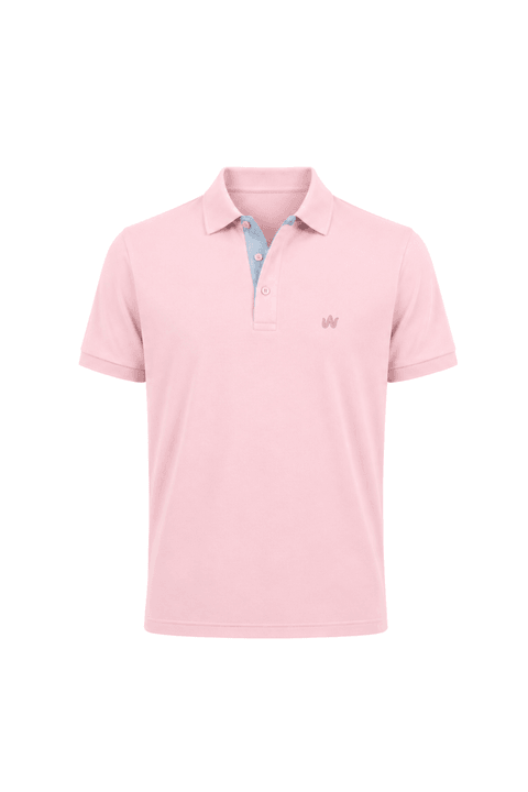 Polo Premium Peitilho Exclusivo - Rosa