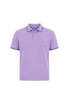 Camisa Polo Piquet Premium - Lilás
