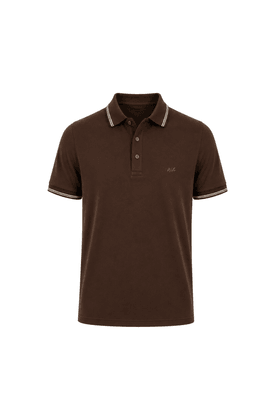 Camisa Polo Piquet Premium - Marrom