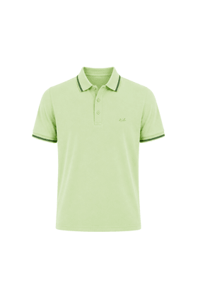 Camisa Polo Piquet Premium - Verde Claro
