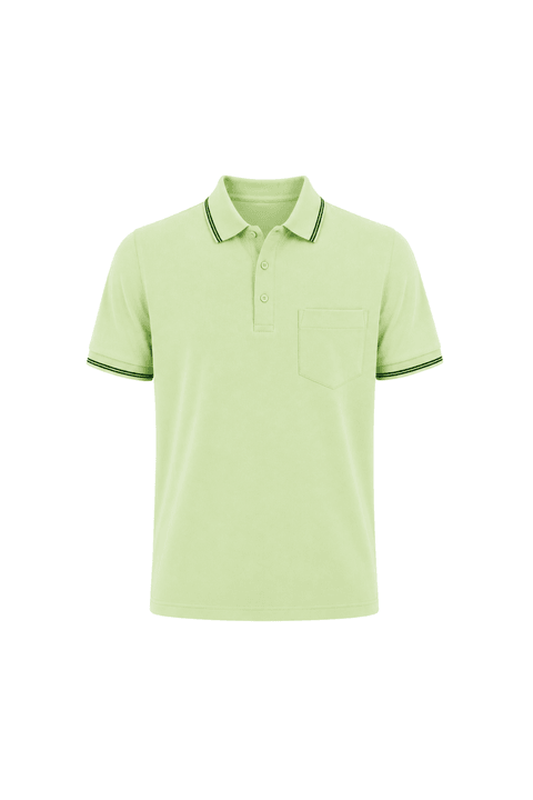 Polo Premium Manga Curta - Verde Claro