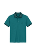 Camisa Polo em Malha Weller com Bordado -  Petróleo