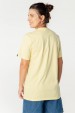 Camiseta Básica Logo Inferior 100% Algodão Amarelo - Weller