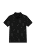 Camisa Polo Full Print Logo Weller - Preto