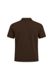 Camisa Polo Malha Gola em Relevo - Marrom - Weller