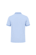 Camisa Polo Malha Manga Curta - Azul Claro