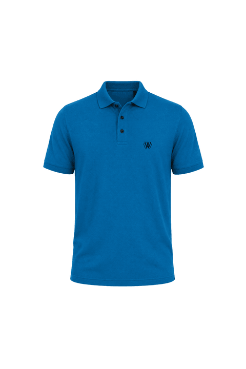 Camisa Polo Manga Curta - Turquesa