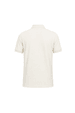 Camisa Polo com Bolso - Off White
