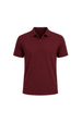Camisa Polo com Ziper - Bordô