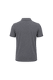 Camisa Polo com Ziper - Chumbo Mescla