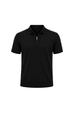 Camisa Polo com Zíper - Cursor Metálico - Preto