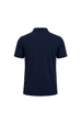 Camisa Polo com Zíper - Cursor Metálico - Azul Marinho