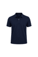 Camisa Polo com Zíper - Cursor Metálico - Azul Marinho