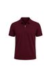Camisa Polo com Zíper - Cursor Metálico - Vinho