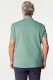 Camisa Polo Piquet Weller com Bolso, Etiqueta e Relevo - Verde