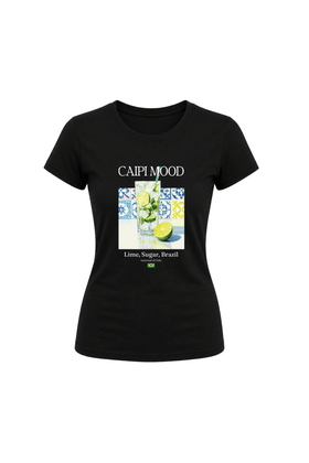 Camiseta Baby Look - Preto
